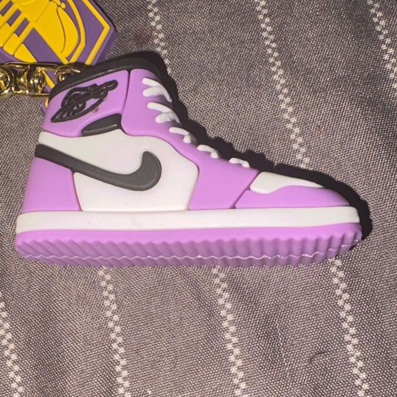Purple and Yellow Keychain Set - Picture 3 of 7